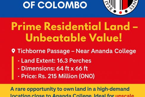 PREMIUM LAND SALE - BIZ DISTRICT OF COLOMBO